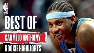 Carmelo Anthonys BEST Highlights As A Rookie [upl. by Ellennad]