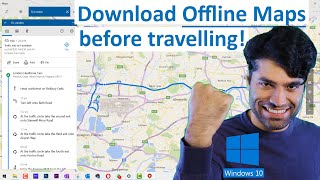 Download Maps for Offline Use Windows 10 [upl. by Attenweiler]