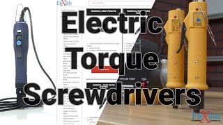 Electric Torque Screwdrivers  Flexible Assembly Systems [upl. by Tada]