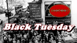 History Brief Black Tuesday The Stock Market Crash [upl. by Euqinahc]