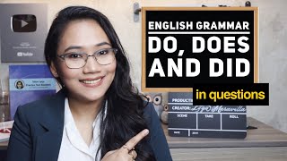 How to Use Do Does or Did in Questions  English Grammar  UPCAT and CSE Review [upl. by Marigolde]