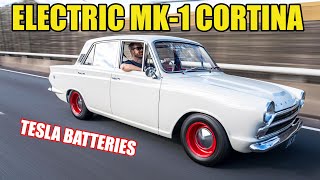 ElectricPowered Ford MK1 Cortina [upl. by Zanlog801]