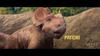 walking with dinosaurs  patchi vs scowler fight [upl. by Rhpotsirhc]