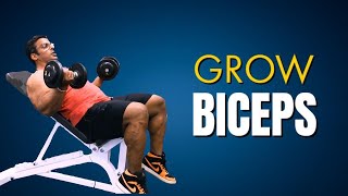 4 BEST Dumbbell BICEP Workout  Yatinder Singh [upl. by Studley]