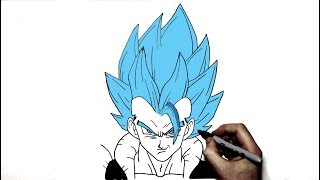 How To Draw Gogeta I Step by Step [upl. by Assirrak]