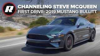 Chasing the 2019 Ford Mustang Bullitt  Steve McQueen style [upl. by Atteuqahs]