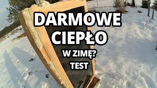 Darmowe ciepło w zimie wymiennik ciepła rekuperator panel solarny darmowa energia pompa ciepła [upl. by Ihsakat]