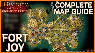 Divinity Original Sin 2  Fort Joy map complete Guide  Act 1 DOS2DE [upl. by Vareck]