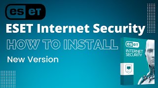 ESET Antivirus Internet Security How To Install [upl. by Nawyt]