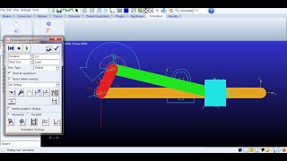 MSC ADAMS TUTORIAL  SLIDER CRANK MECHANISM Part1 [upl. by Chev934]