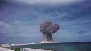 Historical Nuclear Bomb Explosion Footage With Realistic Sound [upl. by Ahsirk]