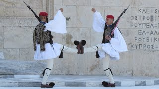 Changing of Guards Athens 2017 [upl. by Aeila]