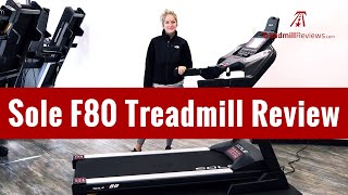 Sole F80 Treadmill Review 2020 Model [upl. by Kroo]