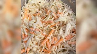 QUICK and EASY COLESLAW RECIPE [upl. by Noma544]