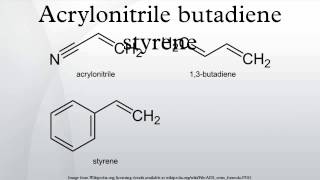 Acrylonitrile butadiene styrene [upl. by Harve]