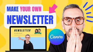 How to Make Newsletters using Canva and Why you should do so [upl. by Warrin]