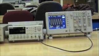 How to use a Function Generator and Oscilloscope [upl. by Estel]