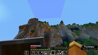 Amplified Minecraft but in a 100 by 100 World [upl. by Yraht459]