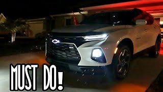 20192022 Chevy Blazer Illuminated Bowtie Install full detail [upl. by Anika968]