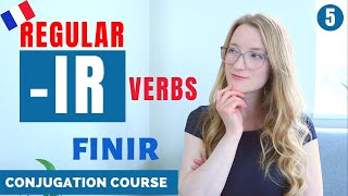 How to conjugate IR Verbs  Present tense  French Conjugation Course  Lesson 5 [upl. by Gilbertson]