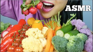 ASMR RAW FRESH VEGGIES EXTREME CRUNCH EATING SOUNDS NO TALKING  SASASMR [upl. by Arihsa193]