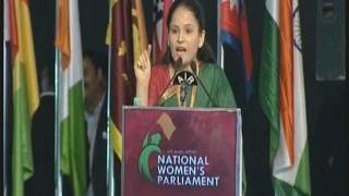 IAS Officer Saloni Sidana Speech in National Womens Parliament  AP  Vanitha TV [upl. by Tayler]