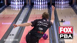 2021 USBC Masters Stepladder Finals  Full PBA Bowling Telecast [upl. by Elag]