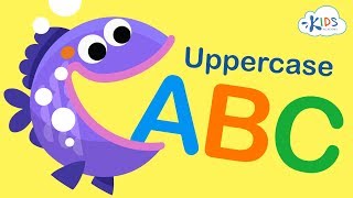 Uppercase Letters  Learn the Alphabet  Grammar for Kids  Kids Academy [upl. by Ellehsar6]