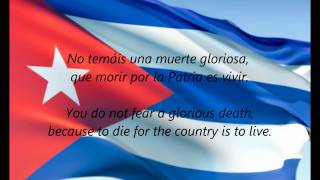 Cuban National Anthem  quotLa Bayamesaquot ESEN [upl. by Anid]