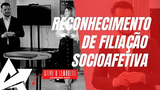 DIREITO DE FAMÍLIA Reconhecimento de filiação socioafetiva [upl. by Cormick]