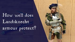 Sparring in Landsknecht Armour [upl. by Anim]