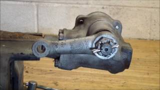 Adjusting a VW Split Bus steering box [upl. by Decrem]