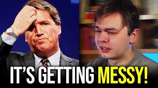 Tucker Carlson’s TEXTS LEAK in MAGA CIVIL WAR [upl. by Zuliram]