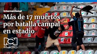 En México partido de fútbol terminó en tragedia [upl. by Stephine760]