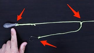 How To Tie The Dropper Rig Fast amp Easy Way [upl. by Sinnod]