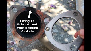 Fixing Exhaust Leaks With Remflex Gaskets  It Works [upl. by Morrie928]