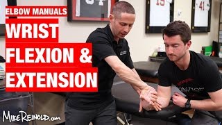 Wrist Flexion and Extension Manual Exercises [upl. by Freida]