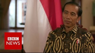 Indonesias President Joko Widodo Interview  BBC News [upl. by Retepnhoj]