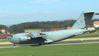 Air 14 Payerne C17 Globemaster [upl. by Ailama]