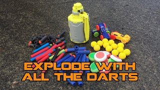 NERF GRENADE 2 TIMED EXPLOSION BOOGALOO  Walcom S7 [upl. by Buxton446]