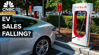 Why EV Sales Are Falling  CNBC Marathon [upl. by Nnaeirrac]