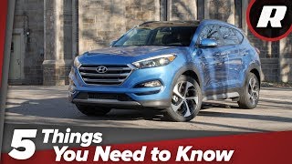 2018 Hyundai Tucson Limited 5 things you need to know [upl. by Llesirg102]