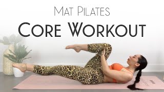 5 Minute Pilates Core Workout  PILATES for BEGINNERS [upl. by Odnam]