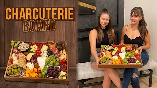 How to Make a Beautiful Charcuterie Board 🧀🥩🍇 [upl. by Ahsenahs78]