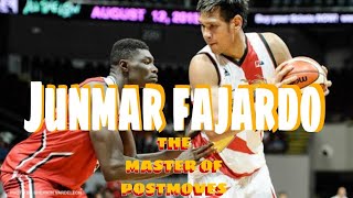 JUNMAR FAJARDO  MVP  POST MOVES HIGHLIGHTS MUST WATCH [upl. by Nauqit]