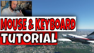 Keyboard and Mouse  How to fly in Microsoft Flight Simulator 2024 [upl. by Hamner]