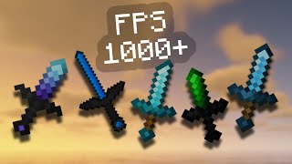 Top 10 Best PvP Texture Packs for Minecraft FPS BOOST  JavaMCPE [upl. by Fabriane]