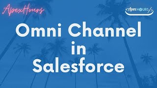 Omni Channel in salesforce [upl. by Adlanor]