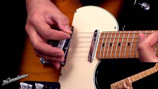 Honky Tonk Style Rhythm Guitar Lesson [upl. by Nolyad]