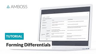 Forming Differential Diagnoses AMBOSS for Clerkships [upl. by Rawdon]